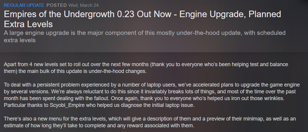 empire of the undergrowth cheat engine 0.202